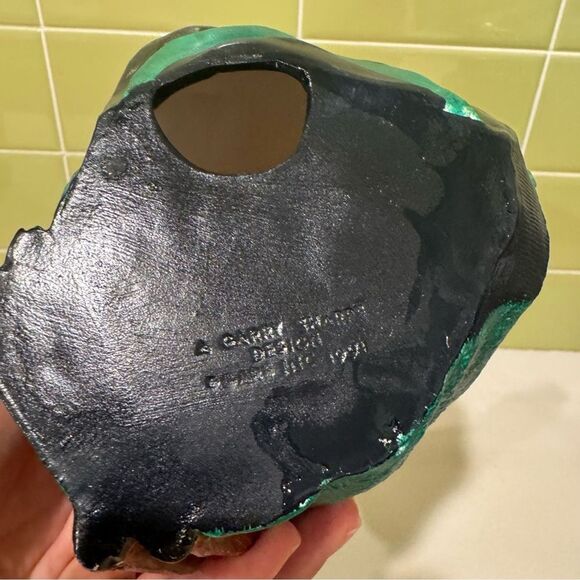 Vintage Hand Painted Ceramic Santa - Picture 5 of 7